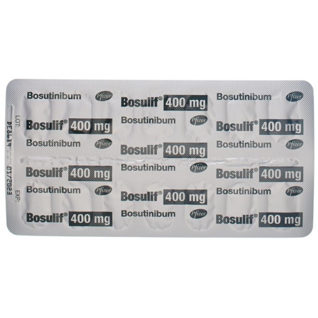 Bosulif Filmtabletten 400mg 28 Stück