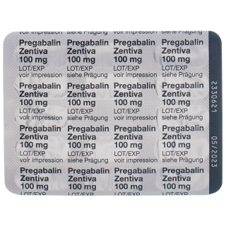 Прегабалин Зентива капсулы 100мг 84шт. Прегабалин Зентива капсулы 100мг 84шт.