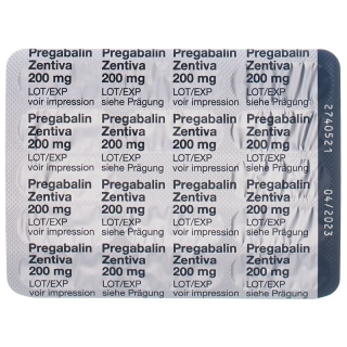 Прегабалин Зентива капсулы 200мг 84 шт. Прегабалин Зентива капсулы 200мг 84 шт.