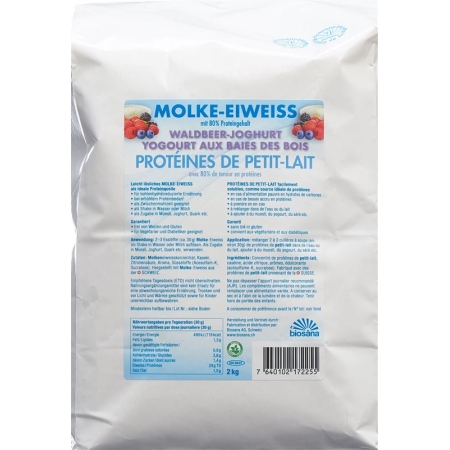 Biosana Molke Eiweiss Pulver Waldbeer-Joghurt 2kg