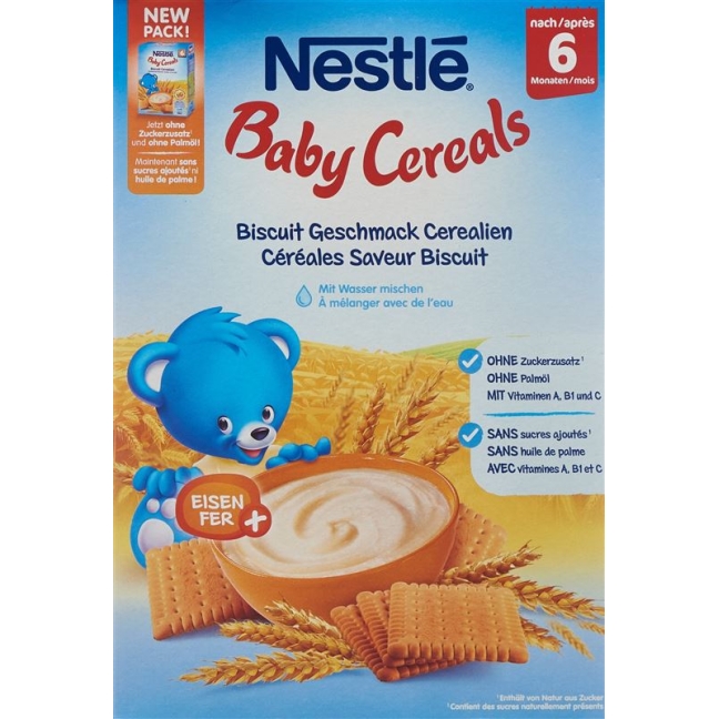 Печенье Nestl&eacute; Baby Cereals 6 месяцев 450 г