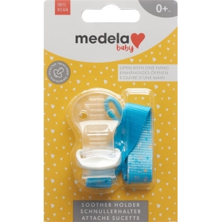 MEDELA Держатель для детской пустышки, синий