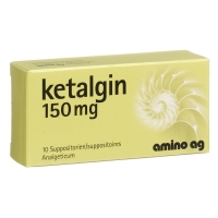 Ketalgin Zäpfchen 150mg 10 Stück