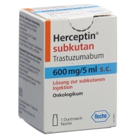Herceptin Injektionslösung 600mg/5ml Subkutan Durchstechflasche Herceptin Injektionslösung 600mg/5ml Subkutan Durchstechflasche