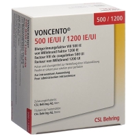 Voncento 500 I.e./1200 I.e. Cum Solv 5ml Voncento 500 I.e./1200 I.e. Cum Solv 5ml