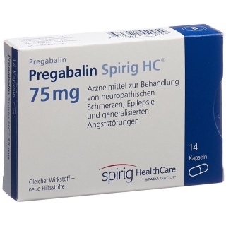 Pregabalin Spirig HC Kapseln 75mg (neu) 14 Stück