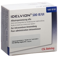 Idelvion Trockensubstanz 500 Ie Cum Solv + Set Durchstechflasche