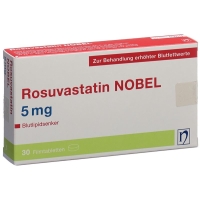 Rosuvastatin Nobel Filmtabletten 5mg 30 Stück Rosuvastatin Nobel Filmtabletten 5mg 30 Stück