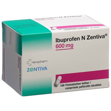 Ibuprofen N Zentiva Filmtabletten 600mg 100 Stück