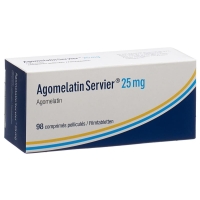 Agomelatin Servier Filmtabletten 25mg 98 Stück Agomelatin Servier Filmtabletten 25mg 98 Stück
