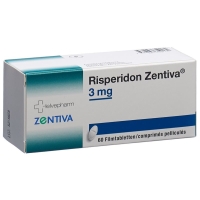 Risperidon Zentiva Filmtabletten 3mg 60 Stück Risperidon Zentiva Filmtabletten 3mg 60 Stück