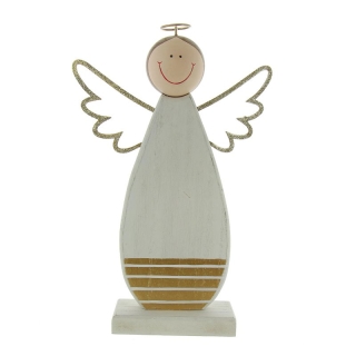 Herboristeria Deco figure wooden angel Woody Large