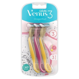 Gillette Venus Одноразовая бритва Dragonfruit 3 шт.