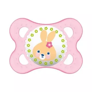 MAM Original Nuggi Silikon 0 bis для 6-месячных Spezialkollektion Girl 2 штуки