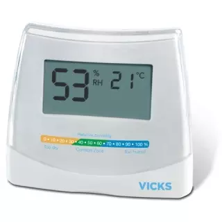 VICKS 2IN1 HYGROMETER+THERMOME