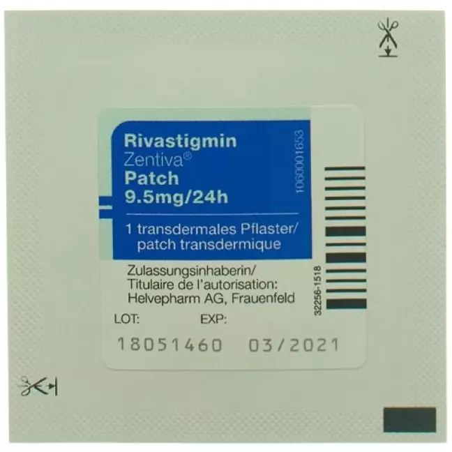 RIVASTIGMIN ZENTIV PATCH 9.5MG RIVASTIGMIN ZENTIV PATCH 9.5MG