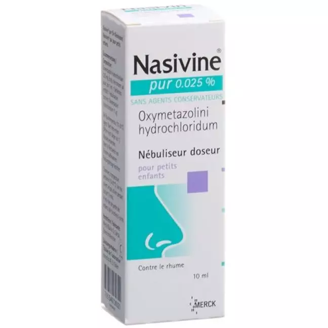 Nasivin Pur 0.025% 10 ml Dosierspray Nasivin Pur 0.025% 10 ml Dosierspray