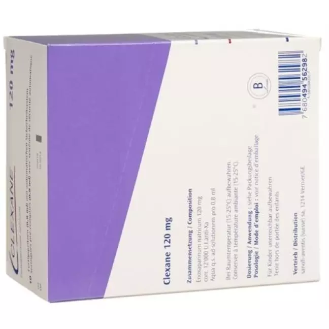 CLEXANE INJ120 MG/0.8ML CLEXANE INJ120 MG/0.8ML