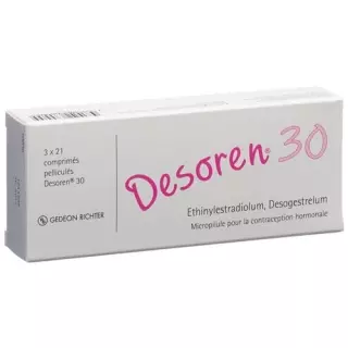 Дезорен-30 3 x 21 таблетка