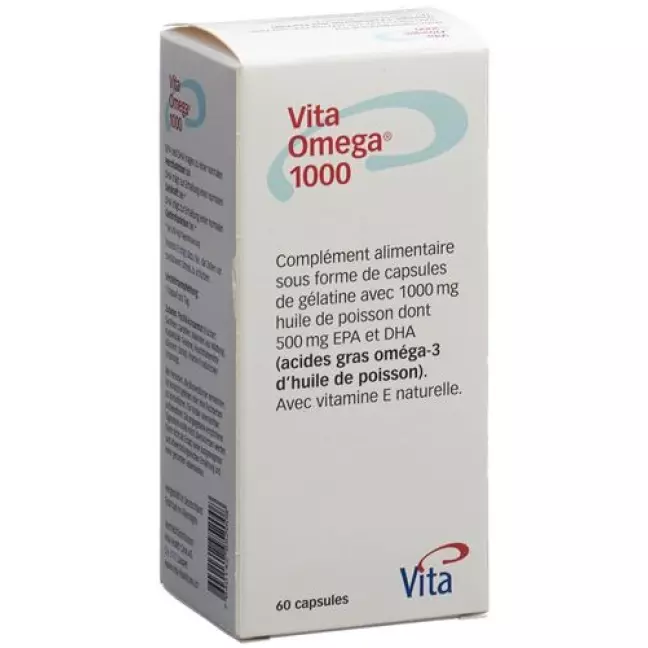 Vita Omega 1000 mg 60 Kaps Vita Omega 1000 mg 60 Kaps