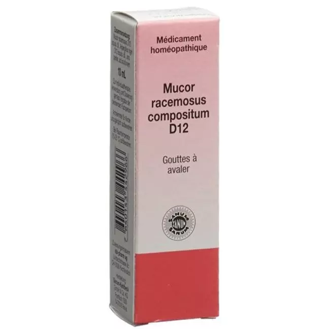 Sanum Mucor Racemosus Comp капли D 12 10мл Sanum Mucor Racemosus Comp капли D 12 10мл