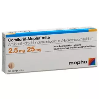 Comilorid Mepha Mite 2.5/25 30 tablets