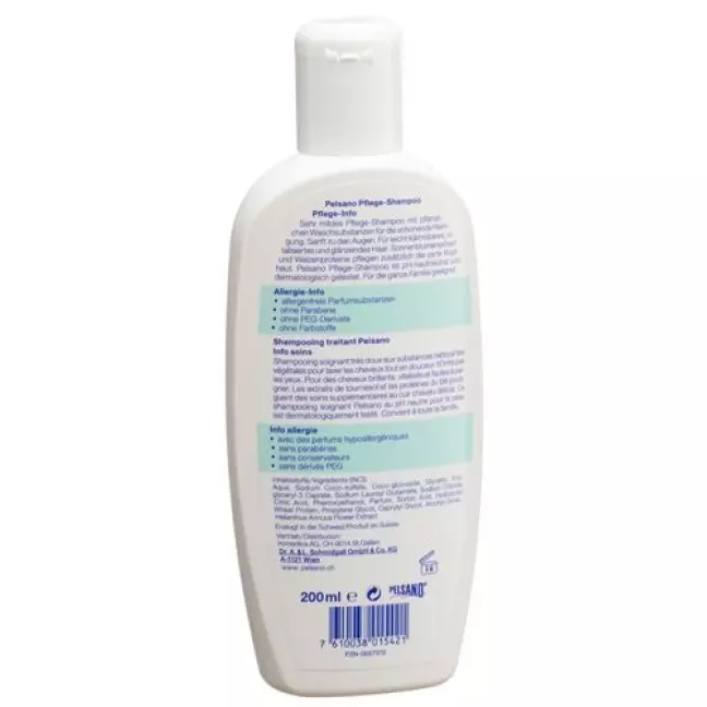 Pelsano Pflegeshampoo 200мл Pelsano Pflegeshampoo 200мл
