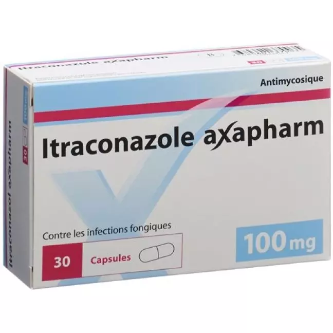 Itraconazol Axapharm 100 mg 30 Kaps Itraconazol Axapharm 100 mg 30 Kaps