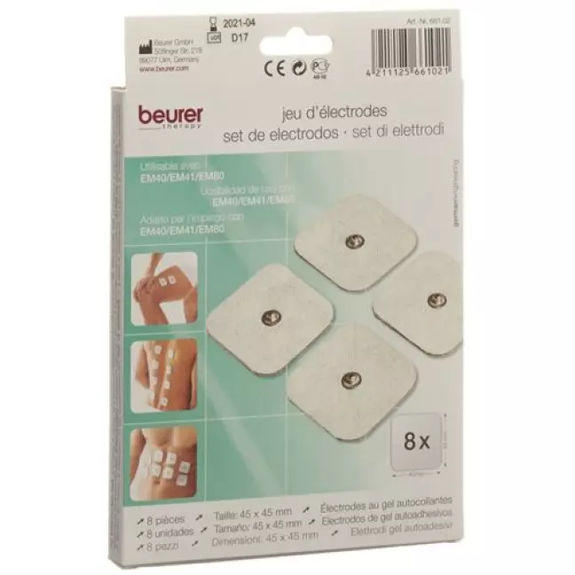BEURER TENS ELEKTRODEN 45X45MM BEURER TENS ELEKTRODEN 45X45MM