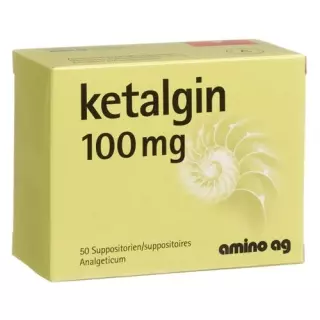 Ketalgin 100 mg 50 Zaepfchen 