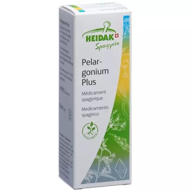 Heidak Spagyrik Pelargonium Plus спрей 50мл Heidak Spagyrik Pelargonium Plus спрей 50мл