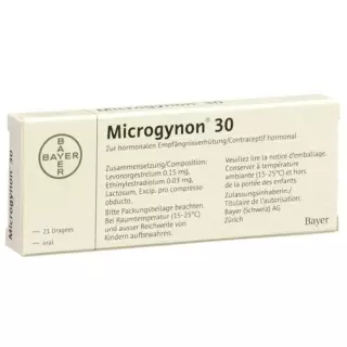 Микрогинон 30 21 драже