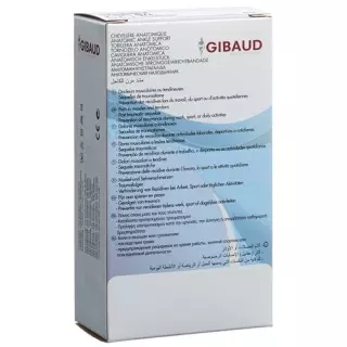 Gibaud Sprunggelenkbandage Anat S 18-21см schwarz