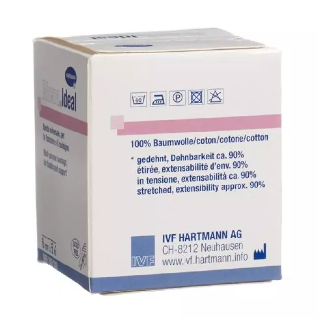 Rhena Ideal эластичный бинт Hautfarben 5мX6см 10 штук Rhena Ideal эластичный бинт Hautfarben 5мX6см 10 штук