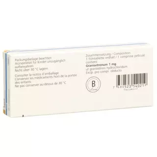 Kytril 1 mg 2 tablets