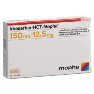 Ирбесартан ГХТ Мефа 150/1,.5 28 таблеток покрытых оболочкой