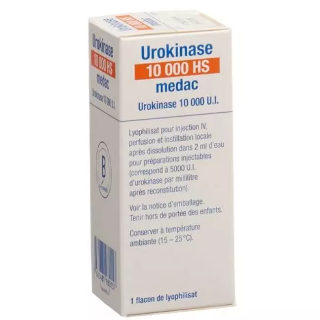 Urokinase Hs Medac 10000 E Urokinase Hs Medac 10000 E