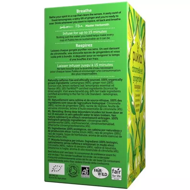 PUKKA CITRONNEL&GINGEMBRE THE PUKKA CITRONNEL&GINGEMBRE THE