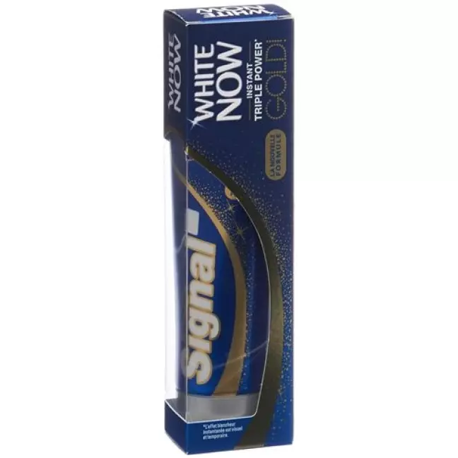 Signal зубная паста White Now Gold 75мл