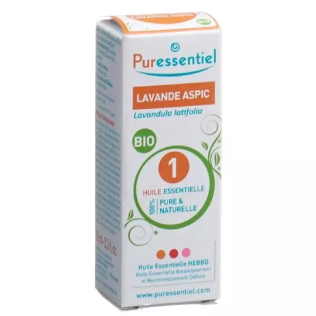 Puressentiel Speiklavendel эфирное масло Bio 10мл Puressentiel Speiklavendel эфирное масло Bio 10мл