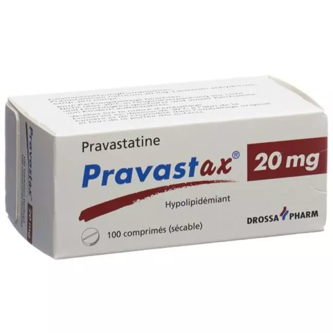 Pravastax 20 mg 100 tablets Pravastax 20 mg 100 tablets