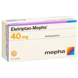 Eletriptan Mepha 40 mg 6 Lactab