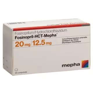 Фосиноприл НСТ Мефа 20/12.5 мг 98 таблеток
