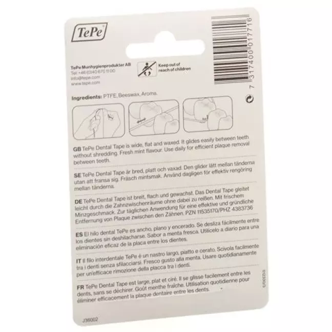 TEPE DENTAL TAPE 40M TEPE DENTAL TAPE 40M