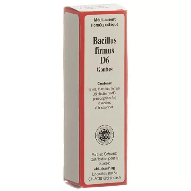 Sanum Bacillus Firmus капли D 6 5мл Sanum Bacillus Firmus капли D 6 5мл