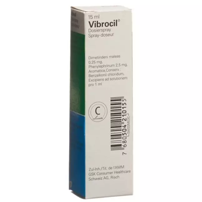 Vibrocil 15 ml Microdosator Vibrocil 15 ml Microdosator