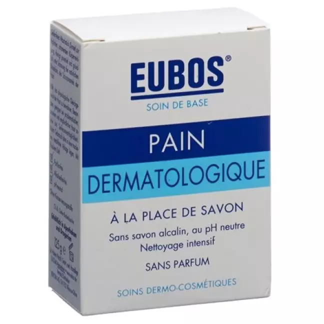 Eubos Seife Fest Unparfumiert Blau 125г Eubos Seife Fest Unparfumiert Blau 125г