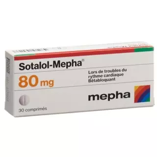 Соталол Мефа 80 мг 30 таблеток