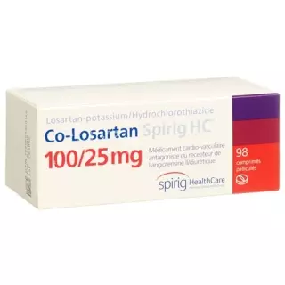 CO Losartan Spirig 100/25 mg 98 filmtablets