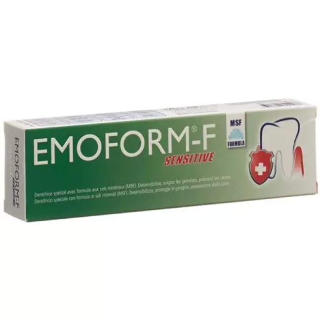 EMOFORM F SENSITIVE ZAHNPASTE EMOFORM F SENSITIVE ZAHNPASTE
